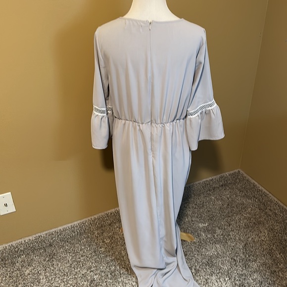 Piper & Scoot Embroidered Maxi Dress 🤍 - Picture 4 of 6